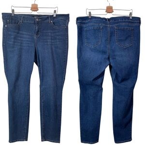 torrid Women's Denim Jeans Skinny Blue Plus Size 22R Cotton Blend